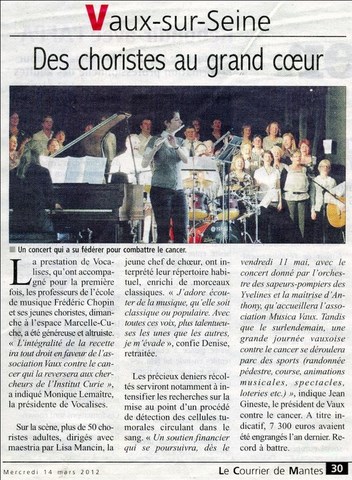 Le Courrier de Mantes - Mercredi 14 mars 2012