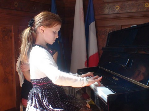 Elève au piano