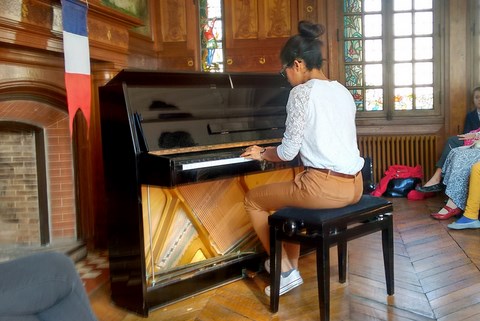 Elève au piano