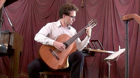 Sébastien Fontaine à la guitare